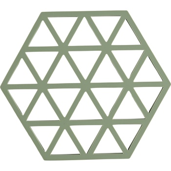 Zone Denmark Подложка за горещи съдове Triangles зелена (31603)