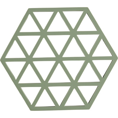 Zone Denmark Подложка за горещи съдове Triangles зелена (31603)
