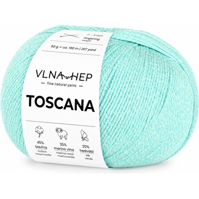 Vlna Hep Příze Toscana 142650 – Mátová