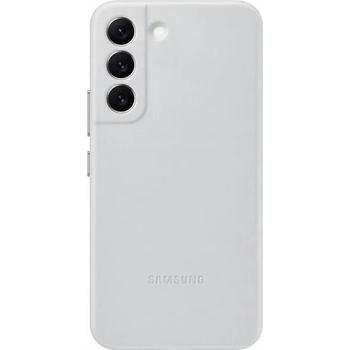 Image 1 of Samsung Galaxy S22 S901 Leather cover light grey (EF-VS901LJEGWW)