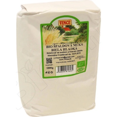 Vince Bio špaldová múka biela hladká 1 kg