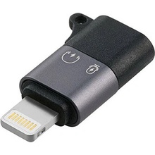 MicroConnect W128379658 Redukce USB C(F) - Lightning (M) stříbrný