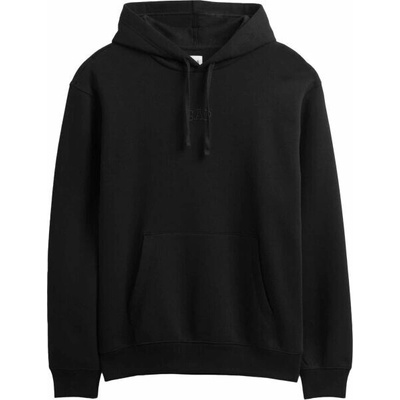 Gap V-FRCH TONAL MINI LOGO RELAXED PO HD mikina s kapucí černá