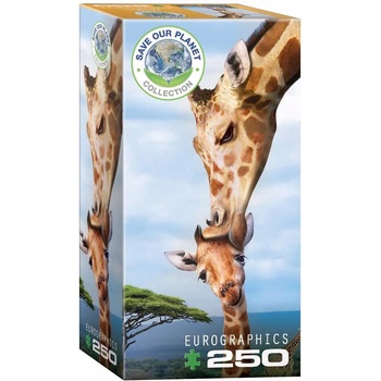 Image 1 of EUROGRAPHICS - Puzzle Save the Planet - Giraffe 250 - 250 piese