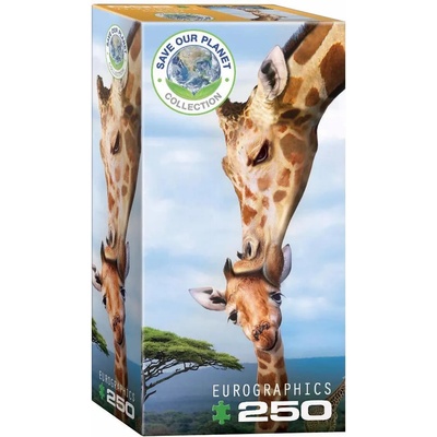 EUROGRAPHICS - Puzzle Save the Planet - Giraffe 250 - 250 piese