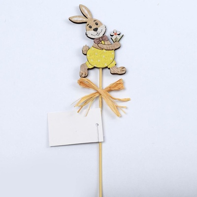 ZÁPICH ZAJAC DREVO ŽLTÝ 6x31x0,5CM