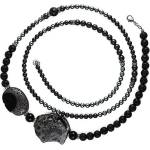 Dannyra Перлено колие с късчета лава камък Dannyra Jewels