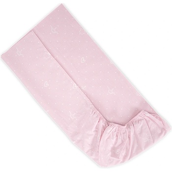 Lorelli Чаршаф с ластик Lorelli - Мечо, 60 x 120 x 15 cm, Розов (20051315902)