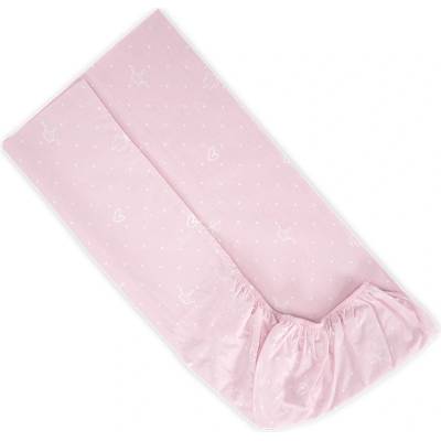 Lorelli Чаршаф с ластик Lorelli - Мечо, 60 x 120 x 15 cm, Розов (20051315902)