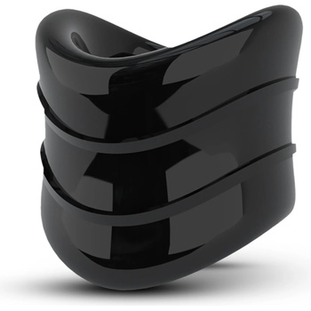 Image 1 of Blush Stay Hard Beef Ball Stretcher Snug X Long Black