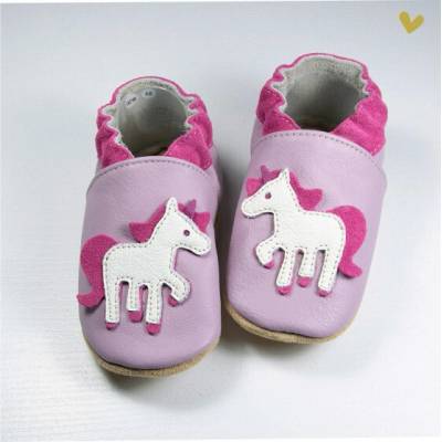 baBice kožené capáčky Unicorn