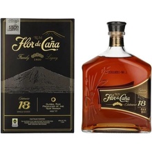 Flor de Caña Centenario 18y Single Estate Rum 40% 1 l (kartón)