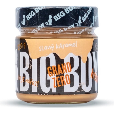 Big Boy Grand zero s příchutí slaný karamel 220 g