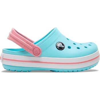 Crocs Детски чехли Crocs Unisex Kids' Crocband Clogs - Ice BlueWhite