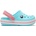 Crocs Детски чехли Crocs Unisex Kids' Crocband Clogs - Ice BlueWhite