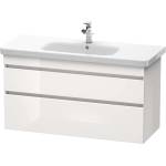 Duravit DuraStyle - Шкафче за умивалник 61x113x45 см, 2 чекмеджета, лъскаво бяло DS649502222 (DS649502222)