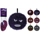 H&L Chlupatý míč s obličejem růžová