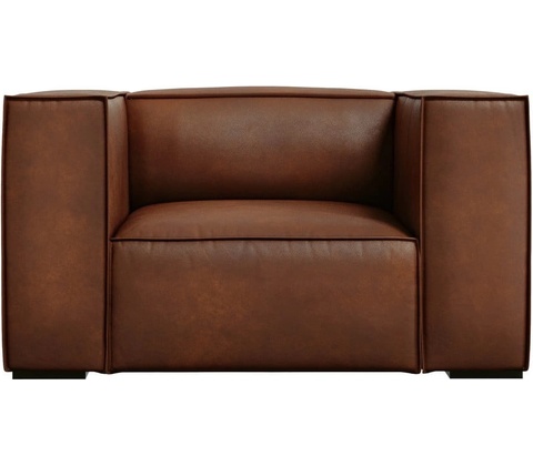 Windsor & Co Sofas Madame koňakovohnedé kožené