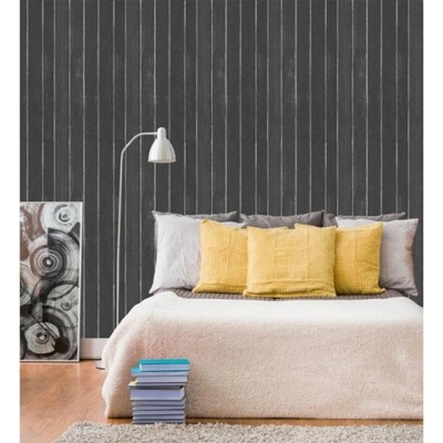 DIMEX ART Луксозна флизелинова тапета кафяви ламели