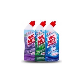 WC Net Intense Gel tekutý WC čistič Lavender Fresh 750 ml