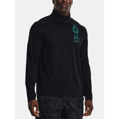 Under Armour Мъжка тениска Under Armour UA Destroy All Miles 1/2 Zip Under Armour | Cheren | МЪЖЕ | XXL