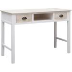vidaXL Конзолна маса, 110x45x76 см, дърво (284160)