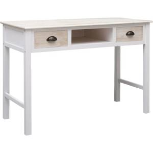 vidaXL Конзолна маса, 110x45x76 см, дърво (284160)