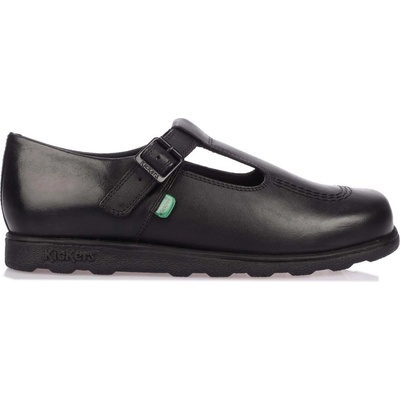 Kickers Fragma T-Buckle Shoe - Black