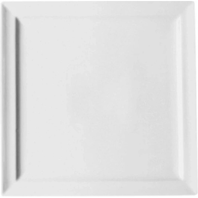 RAK Porcelain Tanier plytký 24 x 24 cm štvorcový CLSP24-12