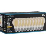 Mexen Vintis 10x LED филаментна крушка E27, A60, 8W, Топла - 2200K, 750 lm, кехлибар (L150-E27-0822-50x10)