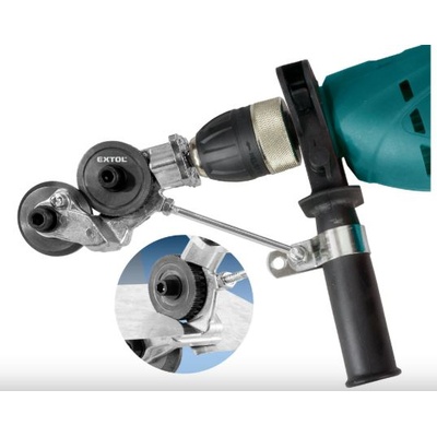 Extol Приставка за пробиване extol за рязане на ламарина с дебелина до макс. 1, 2 мм 913650 (913650)