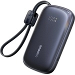 Baseus Външна батерия EnerFill FC21 Qpow 3 Ultra (E0027Q00) - Baseus - с отделящ се кабел, 10000mAh, 45W - Космическо черно
