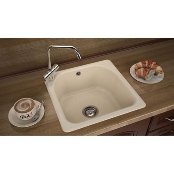 FAT Кухненска мивка от полимермрамор fat, 208 (208marble)