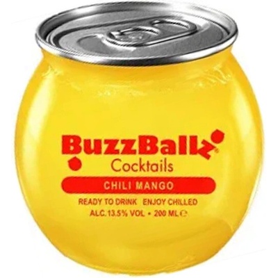 BuzzBallz Cocktails Chili Mango 13,5% 0,2 l (holá láhev)
