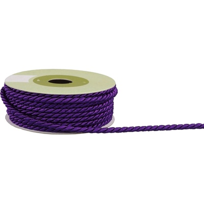 Provázek polyesterový 4mm x 4,6m vzor 2040 615-FIALOVÁ