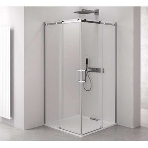POLYSAN Thron - Душ кабина Square 80x80 см, Antidrop, прозрачно стъкло/хром TL2880-5002 (TL2880-5002)