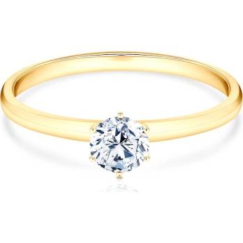 SAVICKI Годежен пръстен savicki: злато, лабораторен диамант