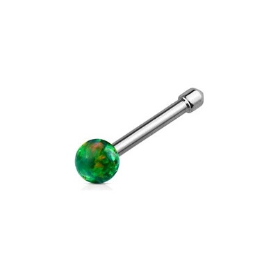 Šperky4U piercing do nosu s opálem N0022-G