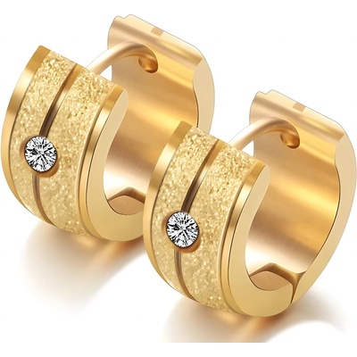 HARAHU Обеци fi-28328 - Златни kp28328 (fi-28328)