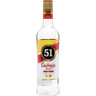 Cachaca 51 40% 1 l (čistá fľaša)