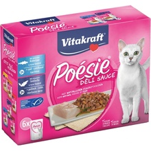 Vitakraft Poésie DéliSauce s rybou 6 x 85 g