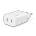 Ttec Адаптер ttec SmartCharger Duo PD 40W Travel Charger USB-C + USB-C - Бял