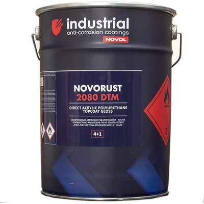 Industrial binder Novorust 2080 přímý polyuretan lesk 8,5L