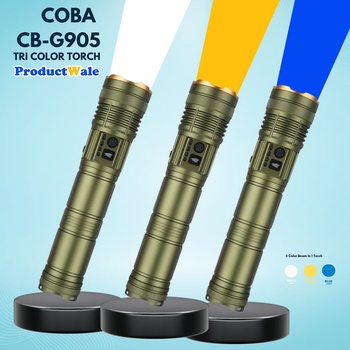 COBA Led Трицветен фенер coba cb-g905 (3251)