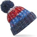Beechfield s bambulí Corkscrew beanie B486 námořní modrá-modrá