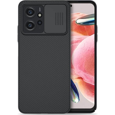 Nillkin Калъф с Плъзгач за Камера за Xiaomi Redmi Note 12 4G, Nillkin CamShield Case, Черен (6902048264076)