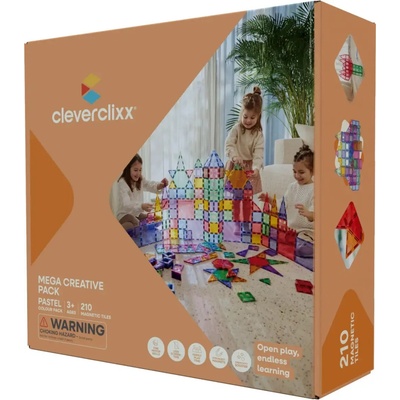 Cleverclixx Mega Creative Pack Pastel 210 ks