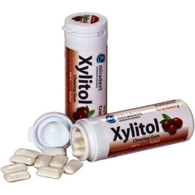 Miradent Xylitol brusinka, 30ks