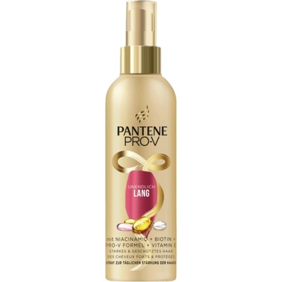 Pantene Укрепващ спрей Unendlich Lang, за силна и защитена коса, 150 мл
