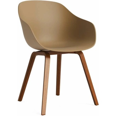 Hay AAC 222 Lacquered Walnut Veneer / clay